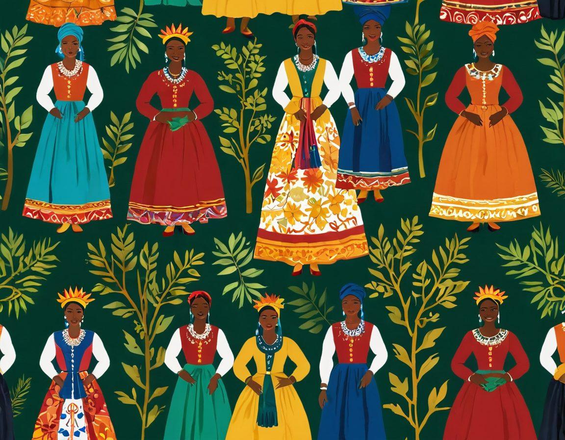 A vibrant collage showcasing the rich cultural heritage of the Castillo community, featuring traditional clothing, joyous celebrations, and artistic expressions that exude warmth and unity. Incorporate lush greenery representing roots, alongside radiant sunbeams symbolizing the ecstatic legacy. Utilize a harmonious blend of colors to evoke a sense of joy and togetherness. 3D, vibrant colors, cultural motifs.